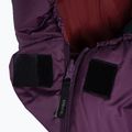 Alpinus Fiber Pro 1100 sleeping bag left burgundy 3