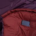 Alpinus Fiber Pro 1100 sleeping bag left burgundy 5