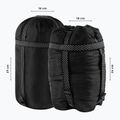 Alpinus Fiber Pro 1100 sleeping bag left burgundy 8