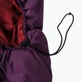 Alpinus Fiber Pro 1100 sleeping bag right burgundy 2