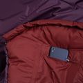 Alpinus Fiber Pro 1100 sleeping bag right burgundy 6