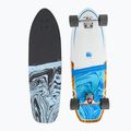 Surfskate Cutback Splash 34" white-blue skateboard CUT-SUR-SPL