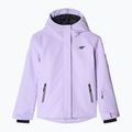 Children's snowboard jacket 4F F549 light violet