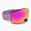 4F Ski Goggles U044 violet/gradient smoke
