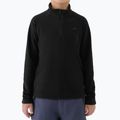 Children's fleece sweatshirt 4F M058 deep black