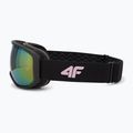 Children's ski goggles 4F U067 black 4
