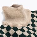 Children's snood KID STORY Merino green chessboard 4