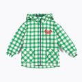 KID STORY children's jacket windproof and waterproof green grid