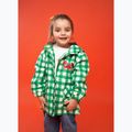 KID STORY children's jacket windproof and waterproof green grid 9