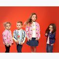 KID STORY children's jacket Bio Finishing Bomber colourful stripes 12