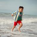 KID STORY children's jacket Bio Finishing Bomber colourful stripes 2