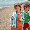 KID STORY children's jacket Bio Finishing Bomber colourful stripes 9