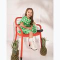 KID STORY children's dress Linen green grid 5
