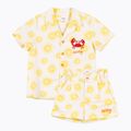 KID STORY children's set Shirt and shorts lime paradise