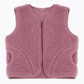 Children's gilet KID STORY Merino dusty pink