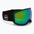 Ski goggles IMX Peak black matt/black/green irridium/bown