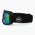 Ski goggles IMX Peak black matt/black/green irridium/bown 4