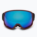Ski goggles IMX Peak purple matt/black/blue irridium/brown 2