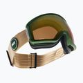 Ski goggles IMX Peak green matt/sand/gold irridium/brown 2