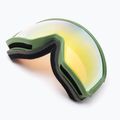 Ski goggles IMX Peak green matt/sand/gold irridium/brown 3
