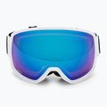 Ski goggles IMX Peak white matt/white/blue irridium/bown 2