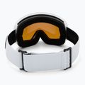 Ski goggles IMX Peak white matt/white/blue irridium/bown 3