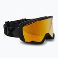 Ski goggles IMX Snow black matt/black/gold irridium/ bown