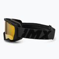 Ski goggles IMX Snow black matt/black/gold irridium/ bown 4