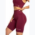 Women's biker training shorts Gym Glamour Push Up 2.0 merlot 3