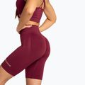 Women's biker training shorts Gym Glamour Push Up 2.0 merlot 4