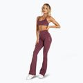 Women's leggings Gym Glamour Push Up 2.0 burgundy 2