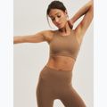 Women's yoga leggings JoyInMe Oneness Yoga 7/8 carmel coffee 3