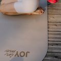Pilates mat JOYINME Rounded Pro beige 4