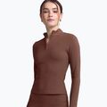 Women's Longsleeve JOYINME Motion LS 1/4 Zip chestnut