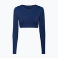 Women's yoga top JoyInMe Core Crop Top dark navy 6