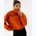 Women's fleece sweatshirt JoyInMe Zip Flow Sweatshirt pumpkin spice 4