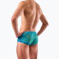 SWEEP Aqua Hippos men's swimming boxers blue/yellow/green 2