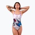 SWEEP Aqua Medusa women's one-piece swimsuit white 3