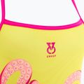 SWEEP Aqua Kraken women's one-piece swimsuit pink/yellow 3