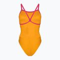 Women's one-piece swimsuit CLap Two-layer pink mango 2