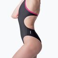 Women's one-piece swimsuit CLap Jednowarstwowy grey pink 3