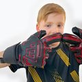 Football Masters Symbio NC red children's goalkeeper gloves 4