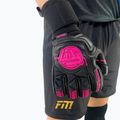 Football Masters Voltage Plus NC goalkeeper gloves black/pink 3