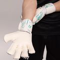 Football Masters Invictus X RF white/ocean goalkeeping gloves 4