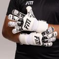 Football Masters Invictus X RF goalkeeper gloves white/black 5