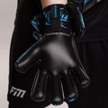 Football Masters Varis X NC goalkeeper gloves black/blue 6