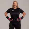 Football Masters Varis X NC goalkeeper gloves black/pink 2