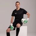 Football Masters Varis X NC goalkeeper gloves white/green 2