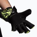 Goalkeeper gloves Football Masters Invictus X Training black/green 4
