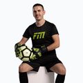 Goalkeeper gloves Football Masters Invictus X Training black/green 8